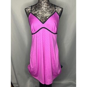 Y2K Polka Dot Lingerie Dress Size Medium